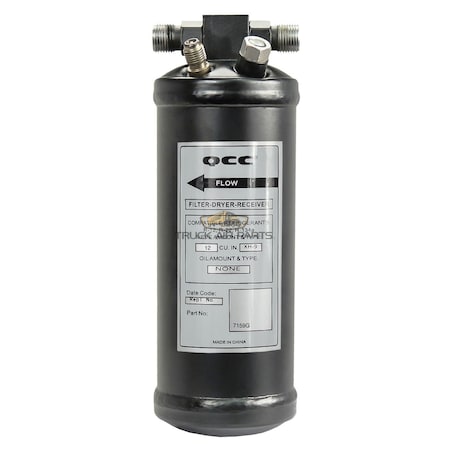Truckair Receiver Drier - Aftermarket Grade-Volvo Trucks North America Vn Series 2010-2017 - Before 4/1 Aft 07-1603G